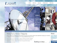 Tablet Screenshot of horizon-teleports.com
